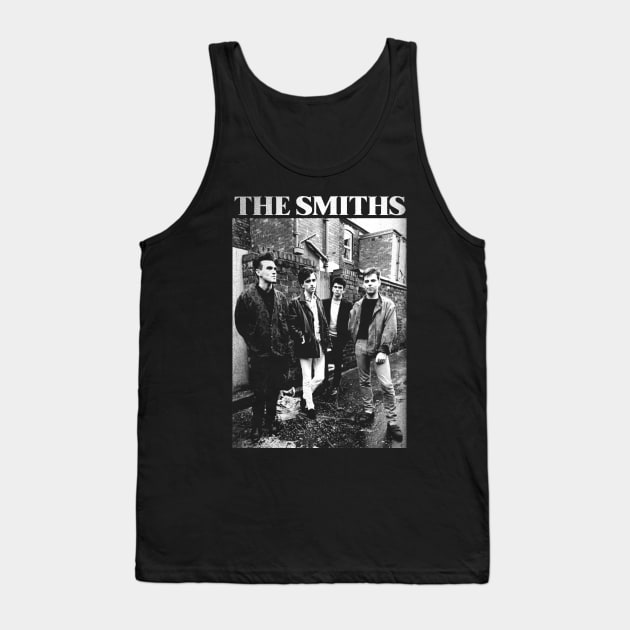 The Smiths - 1985 Band Tank Top by EricaScarletta